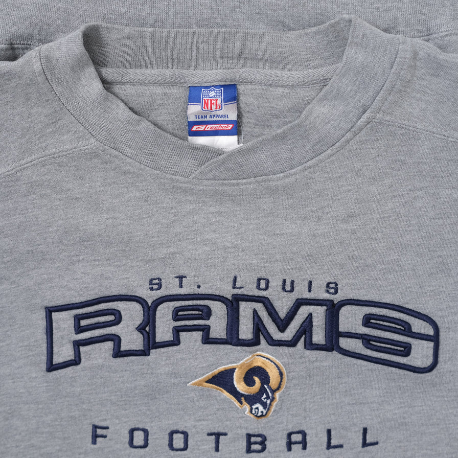 Vintage Reebok St. Louis Rams Sweater Large - Double Double Vintage