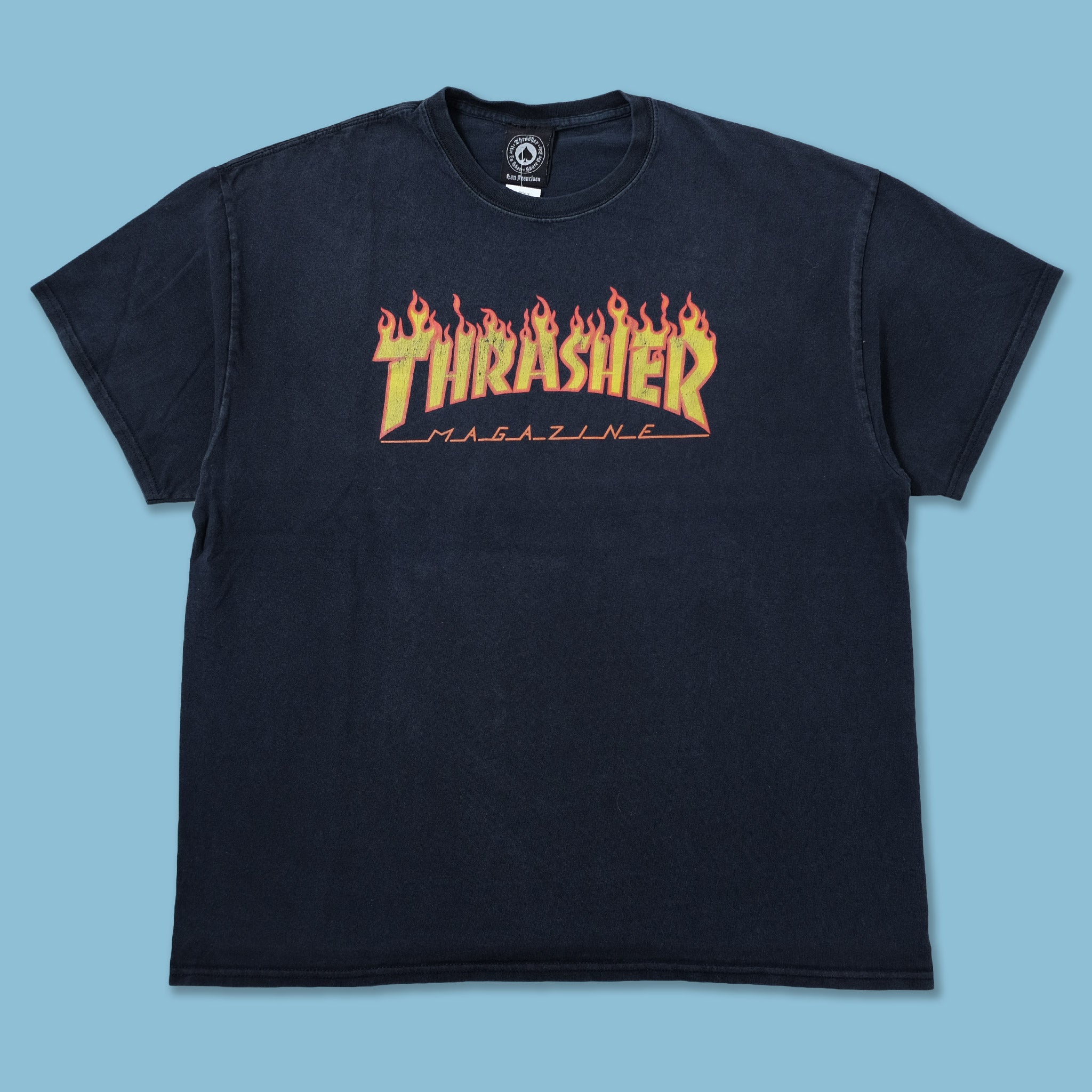 Thrasher Clothing Polos Thrasher Thrasher Flame T-shirt Red (cardinal)