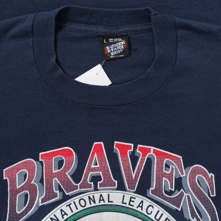 Vintage 1992 Braves T-Shirt Large - Double Double Vintage