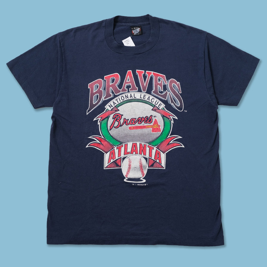 Vintage 1992 Braves T-Shirt Large - Double Double Vintage