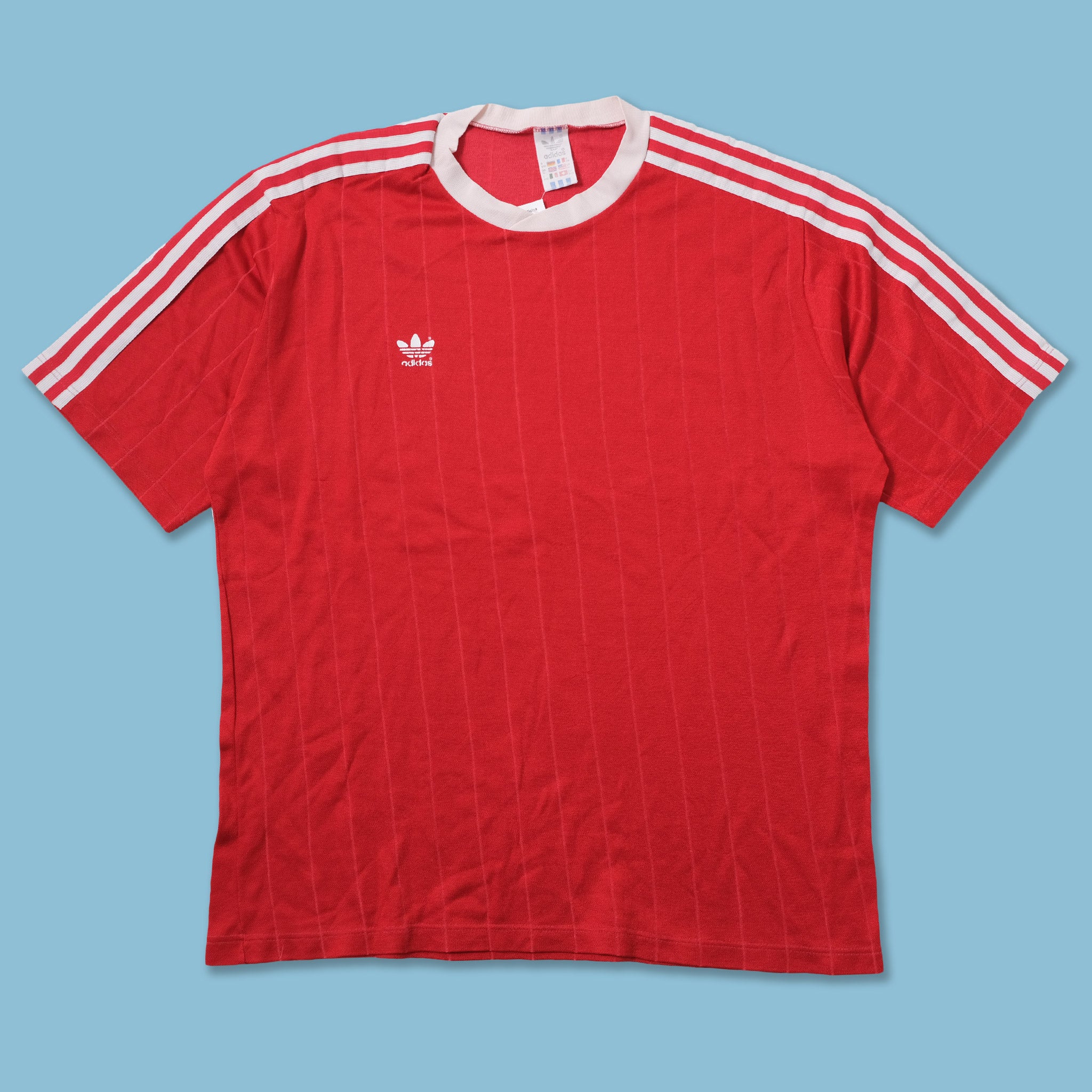 Vintage adidas Sports T Shirt Large Double Double Vintage