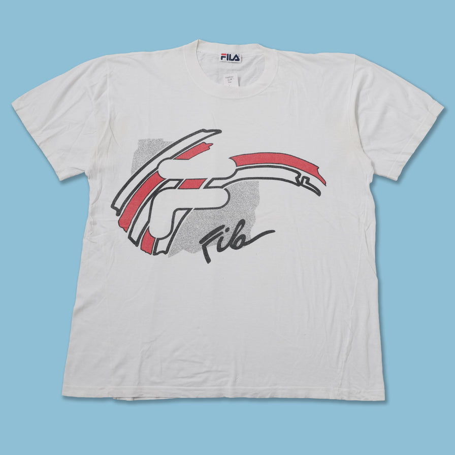 Vintage Fila T-Shirt Large - Double Double Vintage