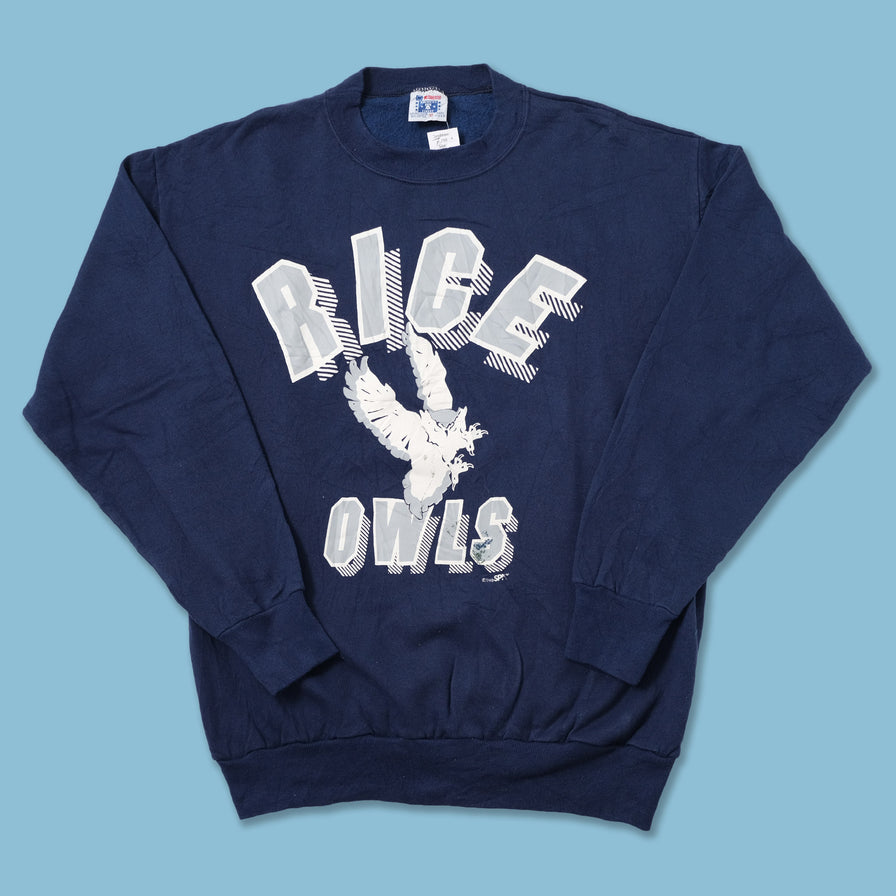 Vintage 1989 Rice Owls Sweater Medium - Double Double Vintage