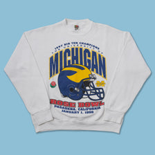 Vintage 1998 Michigan Sweater Medium - Double Double Vintage