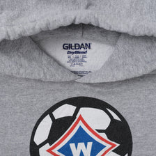 Walton Raiders Soccer Hoody Large - Double Double Vintage