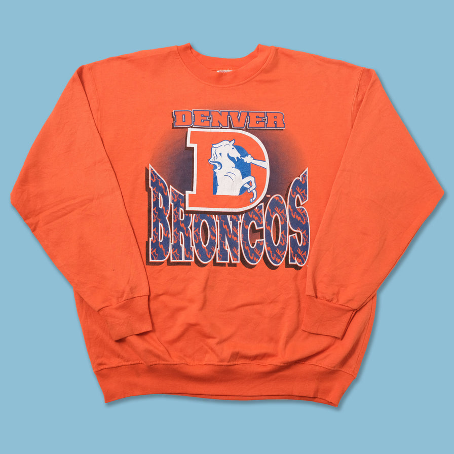 Vintage Broncos Sweater XLarge - Double Double Vintage