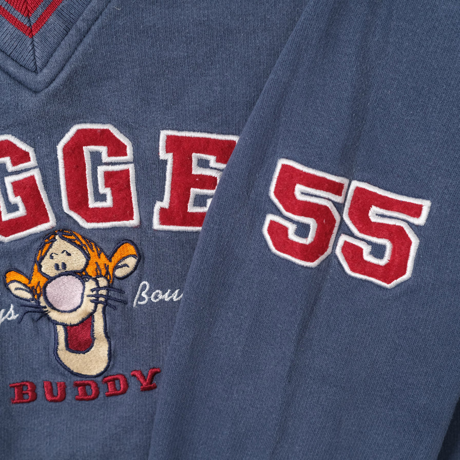 Vintage Women’s Tigger V-Neck Sweater XSmall - Double Double Vintage