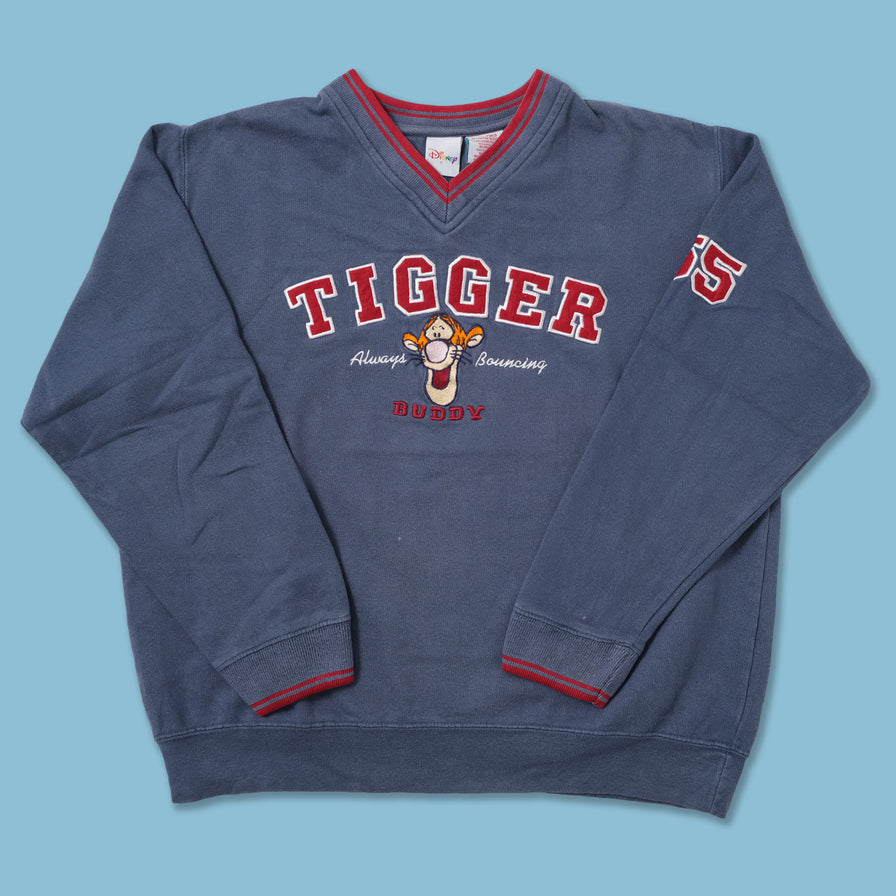 Vintage Women’s Tigger V-Neck Sweater XSmall - Double Double Vintage