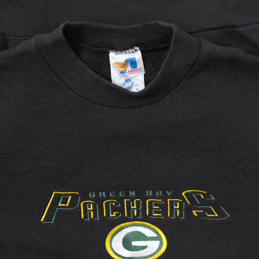 Vintage Green Bay Packers Sweater Large - Double Double Vintage