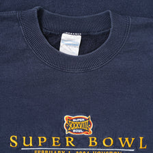 2004 Super Bowl Sweater Large - Double Double Vintage