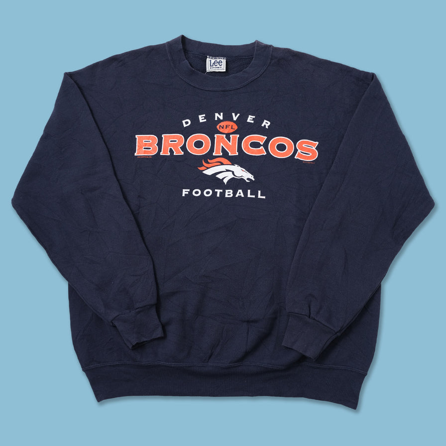 Vintage Broncos Sweater Large - Double Double Vintage