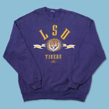 Vintage LSU Tigers Sweater Large - Double Double Vintage