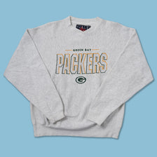 Vintage Packers V-Neck Sweater Medium - Double Double Vintage