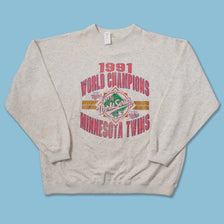 Vintage 1991 Twins Sweater XLarge - Double Double Vintage