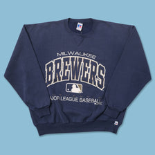 1996 Russel Athletic Milwaukee Brewers Sweater XLarge 