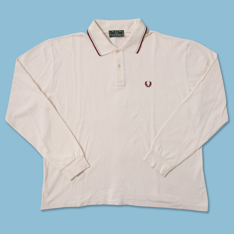 Vintage Fred Perry Long Polo Large 