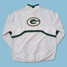 Vintage Reebok Green Bay Packers Windbreaker XLarge 