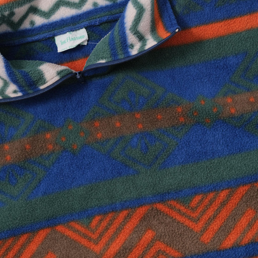 Vintage Patterned Fleece XLarge 