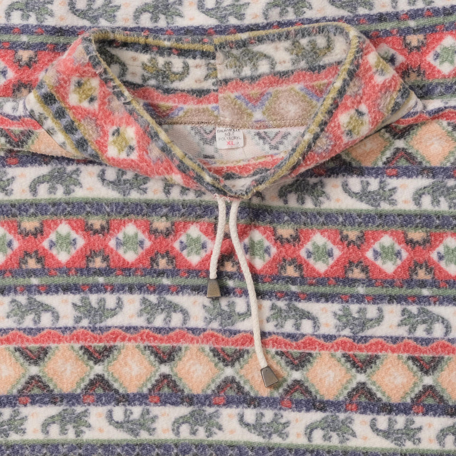 VIntage Patterned Fleece XLarge 