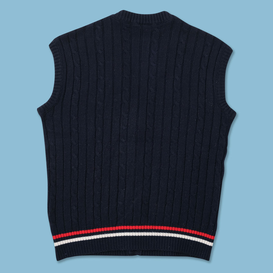 Vintage Lacoste Knit Vest Small 