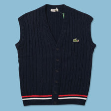 Vintage Lacoste Knit Vest Small 