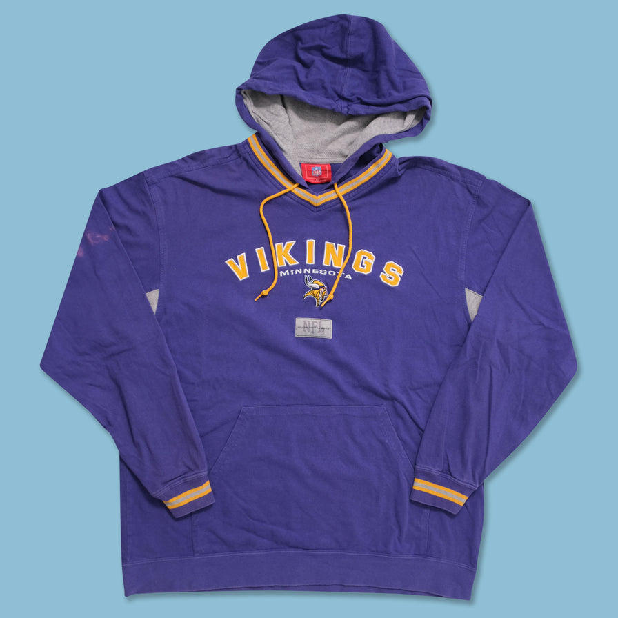 Vintage Minnesota Vikings Hoody XLarge 