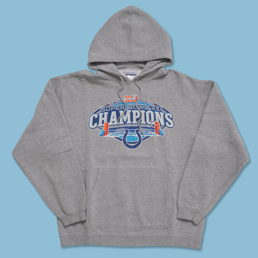 2007 Reebok Indianapolis Colts Hoody XLarge 