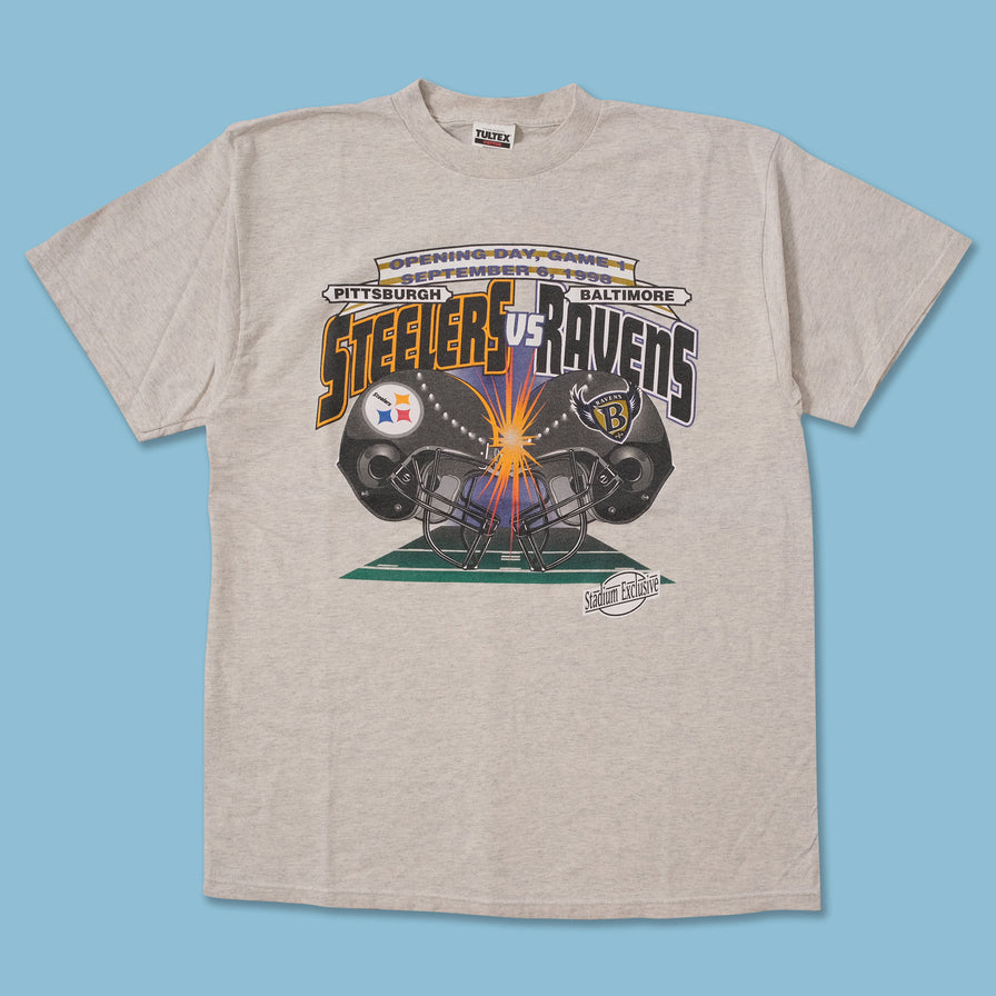 1998 Steelers vs Ravens T-Shirt XLarge 