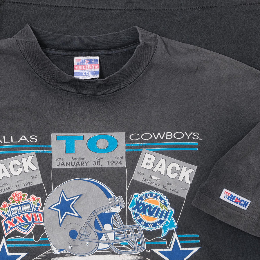 1993 Dallas Cowboys T-Shirt XXLarge 