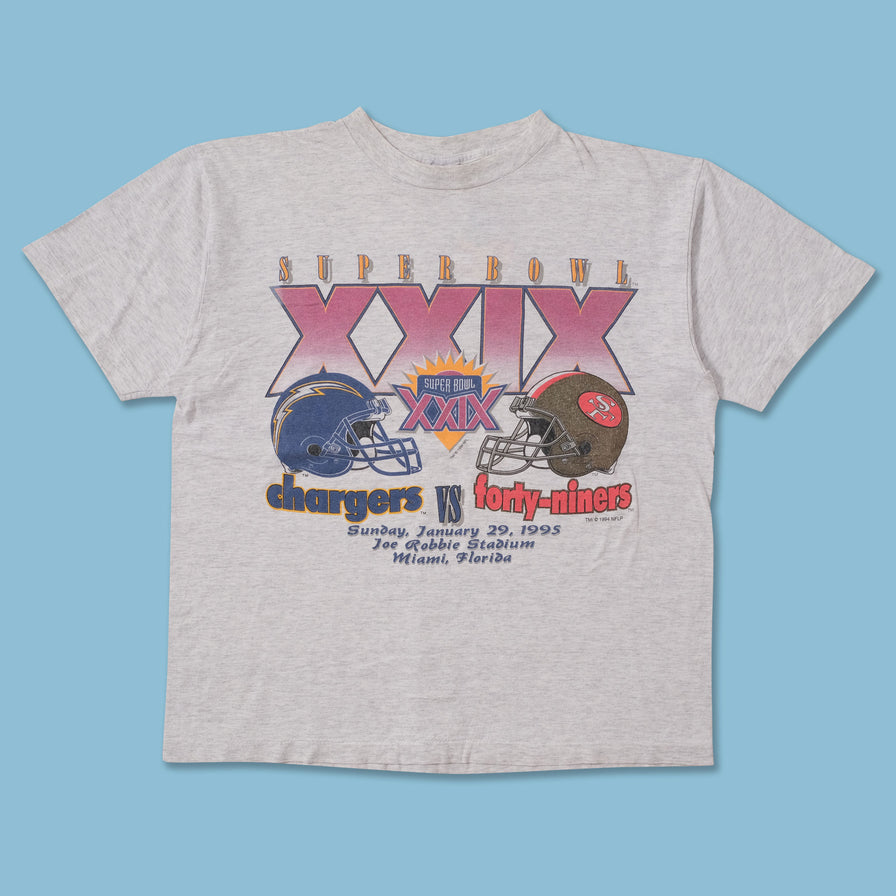 1994 Super Bowl XXIX T-Shirt Large 