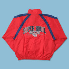 2002 Reebok Super Bowl Track Jacket Large 