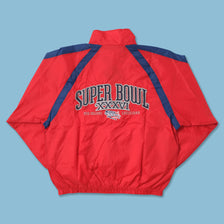 2002 Reebok Super Bowl Track Jacket Large