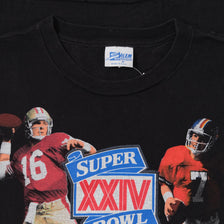 1990 Salem Super Bowl XXIV T-Shirt XSmall 