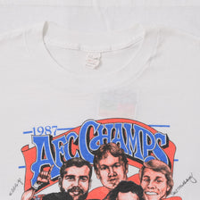 1987 Denver Broncos T-Shirt Medium 