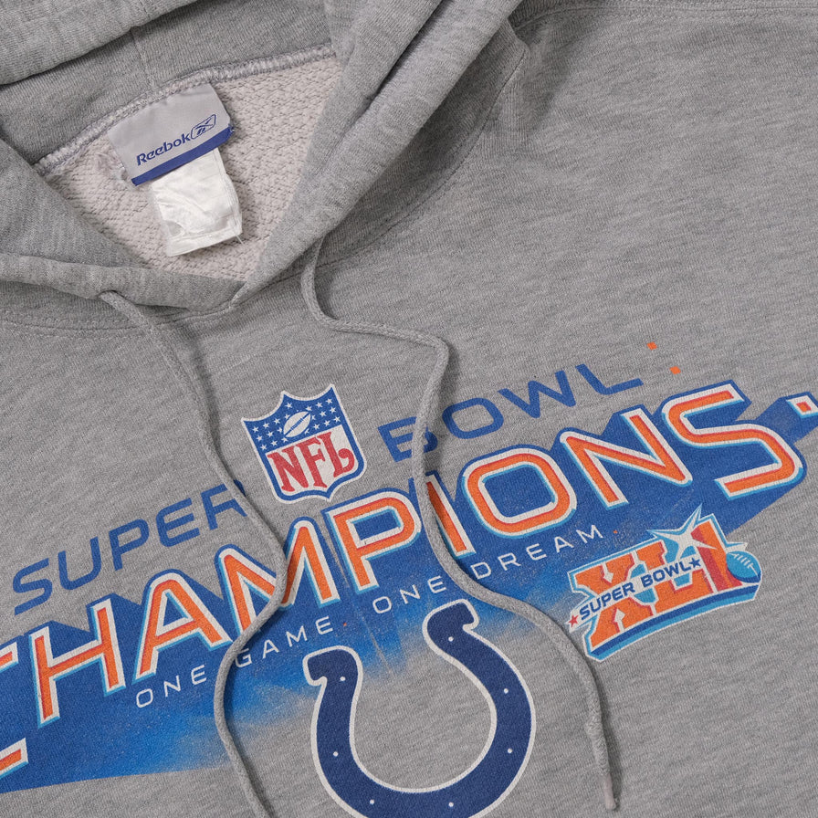 2007 Reebok Indianapolis Colts Hoody XLarge 