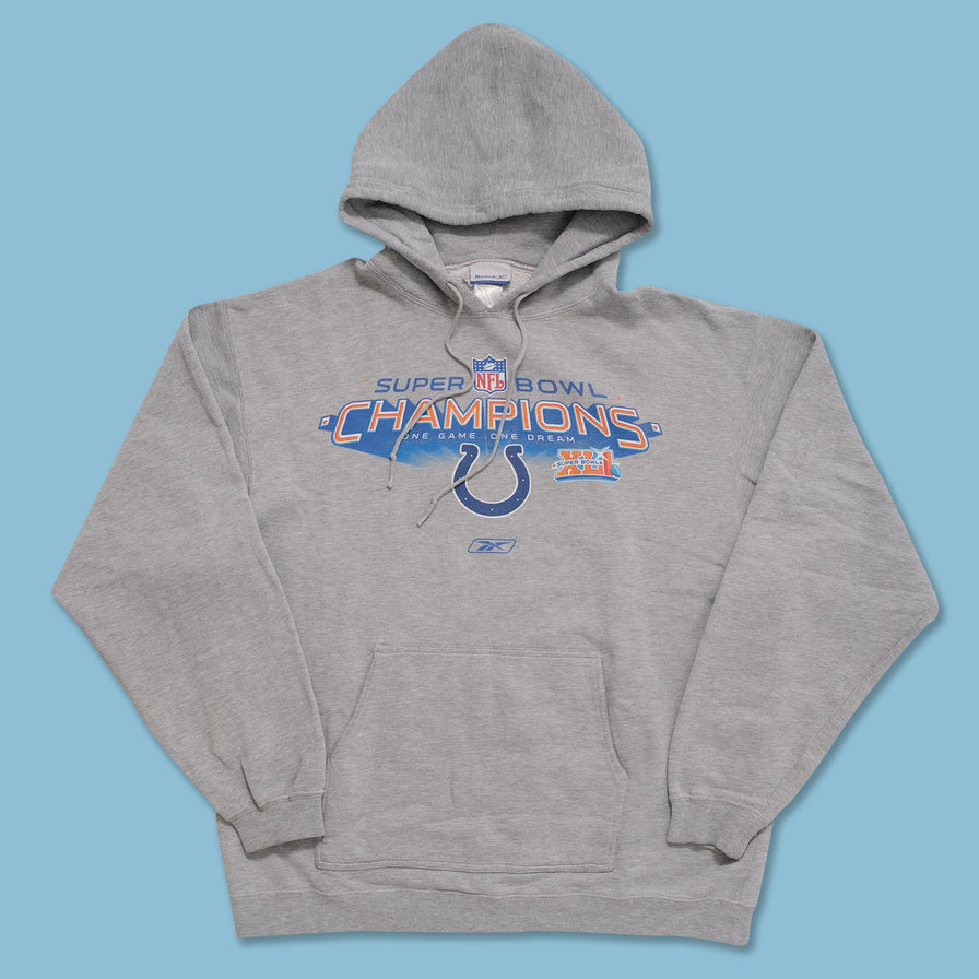 2007 Reebok Indianapolis Colts Hoody XLarge 
