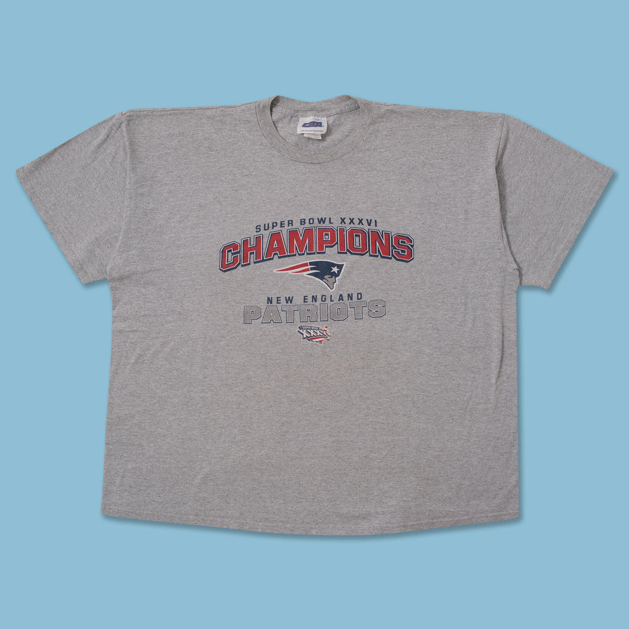 2002 New England Patriots T-Shirt 3XLarge 