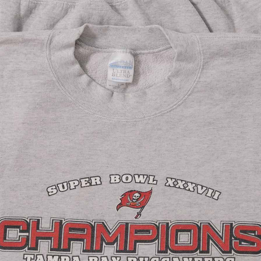 2003 Tampa Bay Buccaneers Championship Sweater Large 
