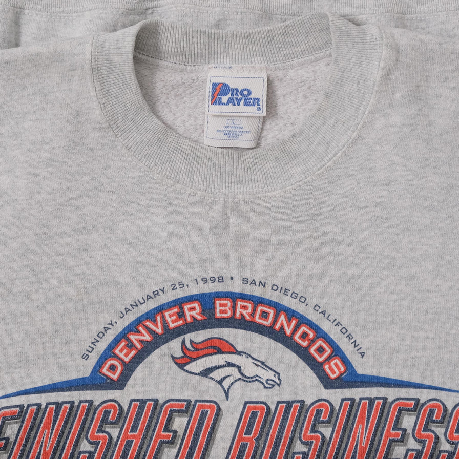 1998 Pro Player Denver Broncos Sweater Large 