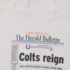 2007 Indianapolis Colts T-Shirt Large 