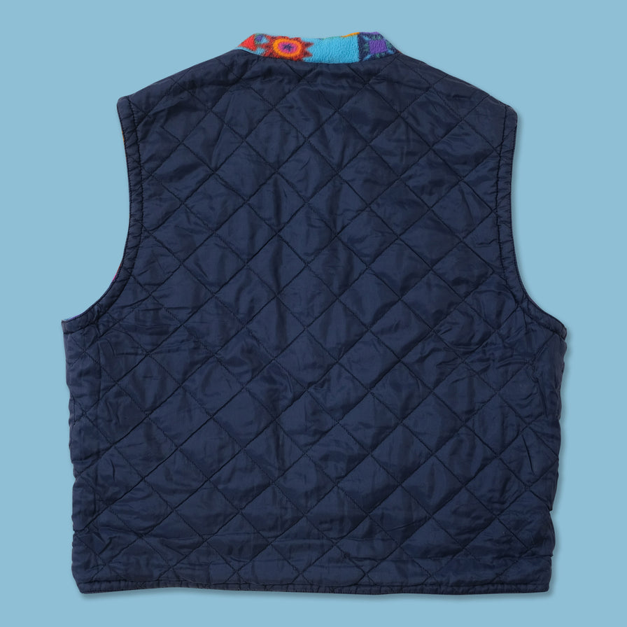 Vintage Fleece Vest Large 