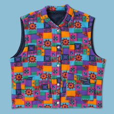 Vintage Fleece Vest Large 