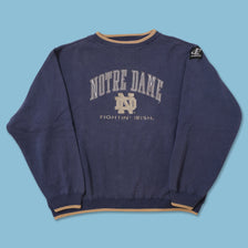 Vintage Notre Dame Fightin Irish Sweater XLarge 