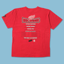 1998 Starter Detroit Red Wings T-Shirt Large