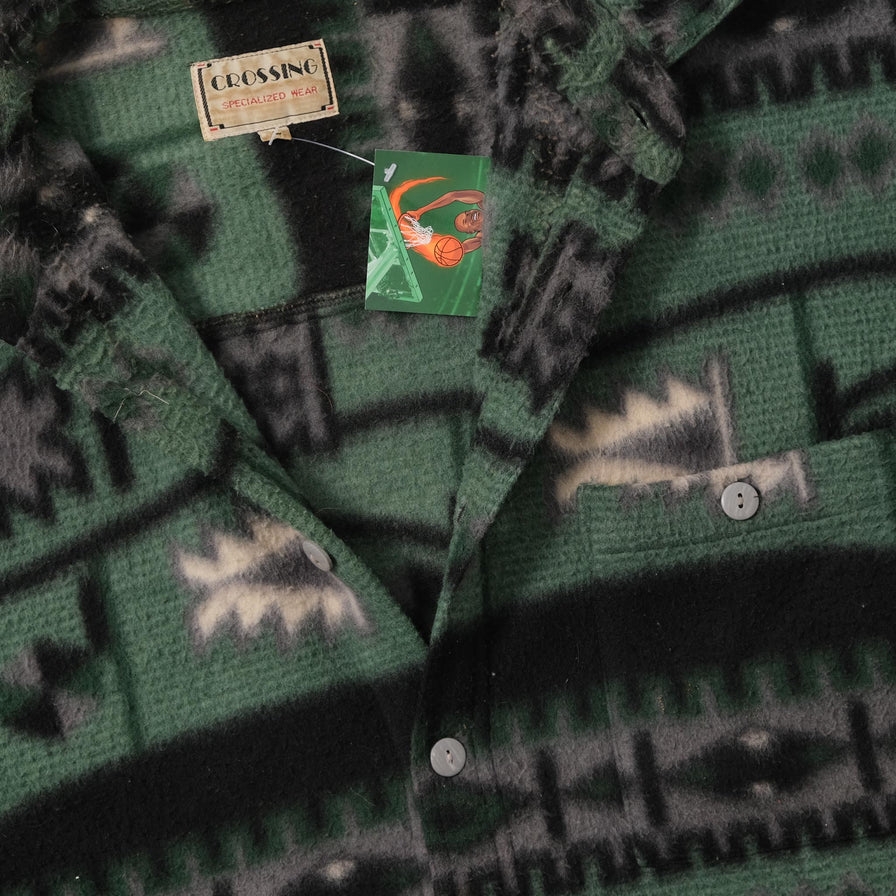 Vintage Fleece Shirt Large 