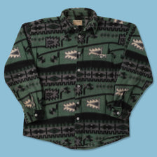 Vintage Fleece Shirt Large 