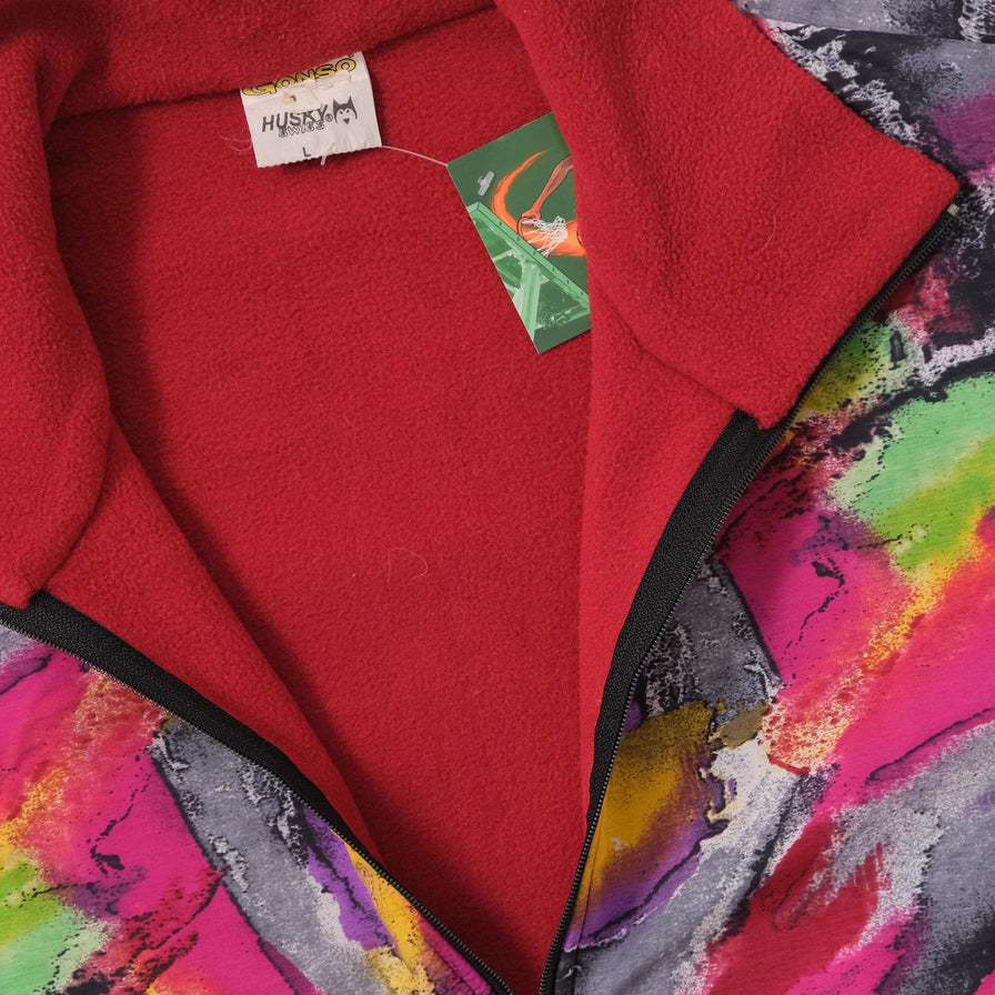 Vintage Fleece Jacket Large 