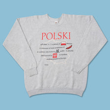 Vintage Polski Sweater Large 