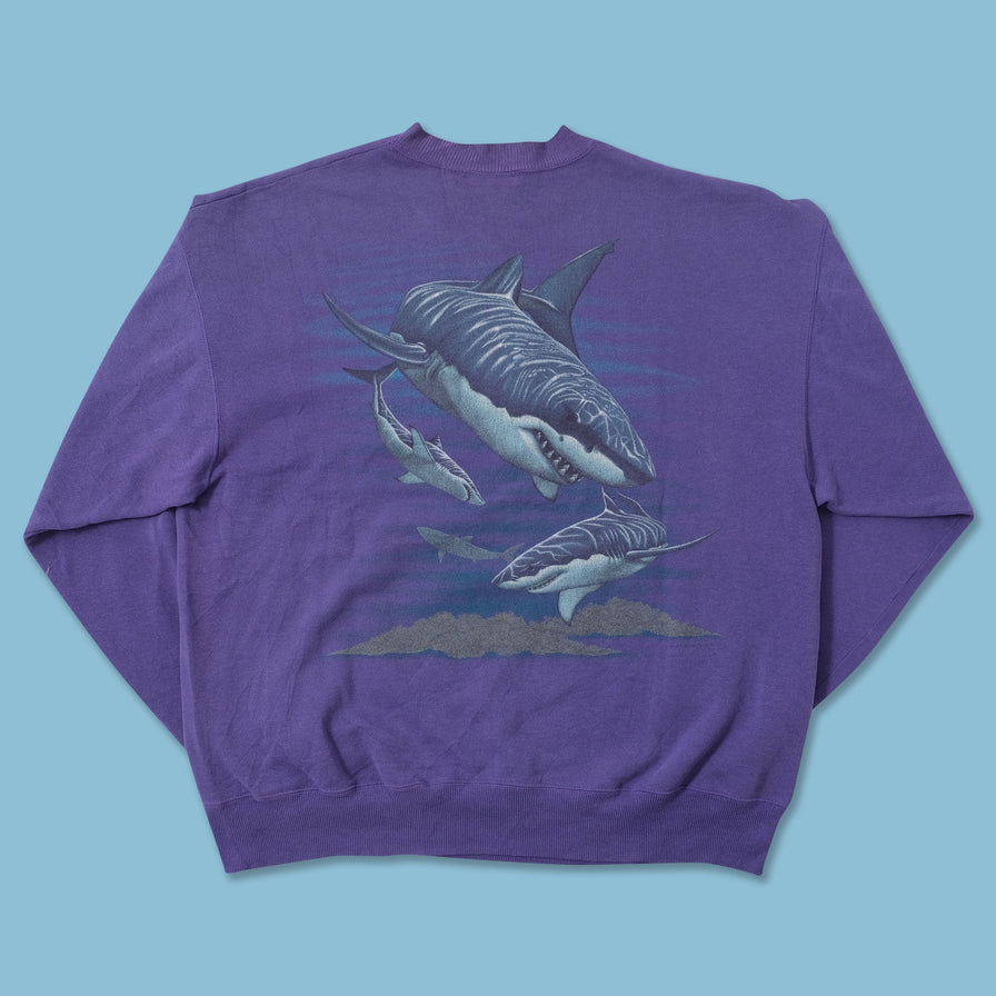 Vintage Shark Sweater Large 