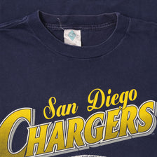 1995 San Diego Chargers T-Shirt Medium 
